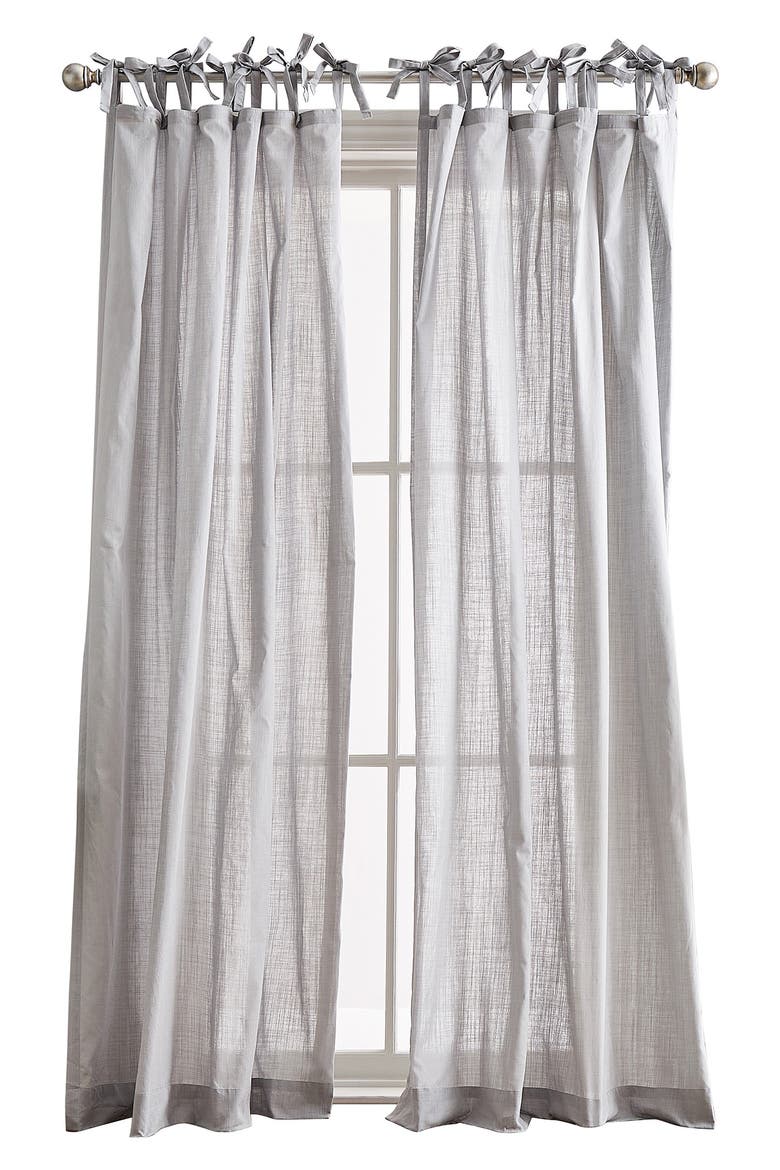 Set of 2 Sheer Cotton Window Panels video