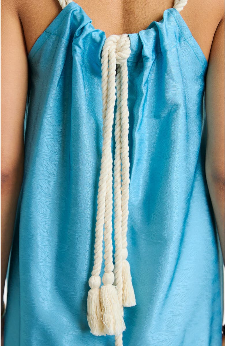 DIARRABLU Printed Jwana Ula Mint Maxi Dress, Alternate, color, Ula Mint