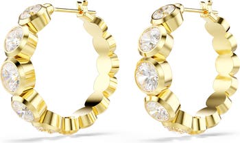 Imber Crystal Hoop Earrings