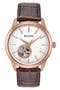 Skeleton Dial Automatic Two-Tone Bracelet Watch, 40mm