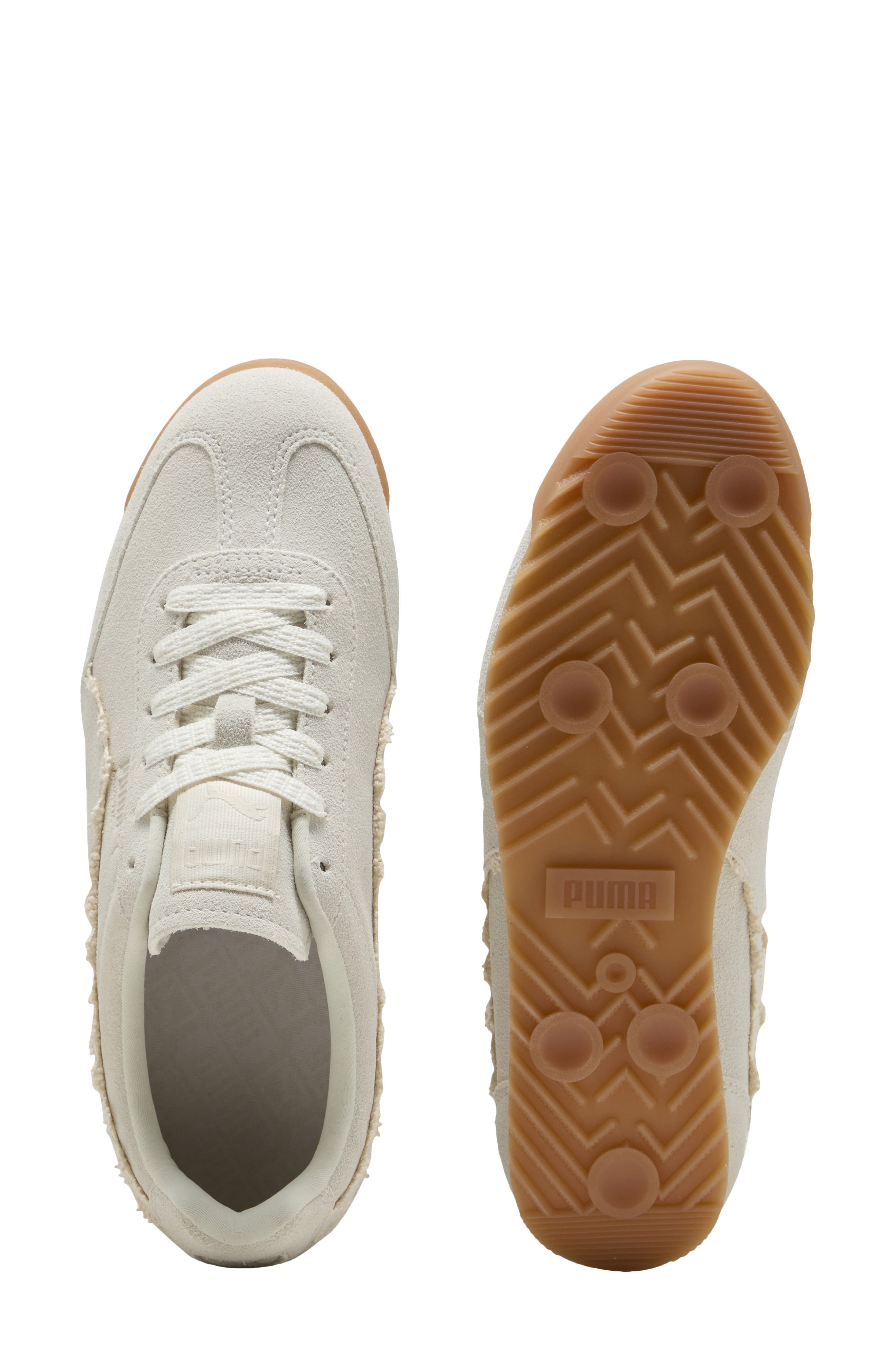 PUMA Arizona Lace Sneaker, Alternate, color, Warm White/ Caramel Latte