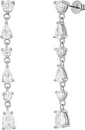 Untamed Petals Taurus Crystal Drop Earrings