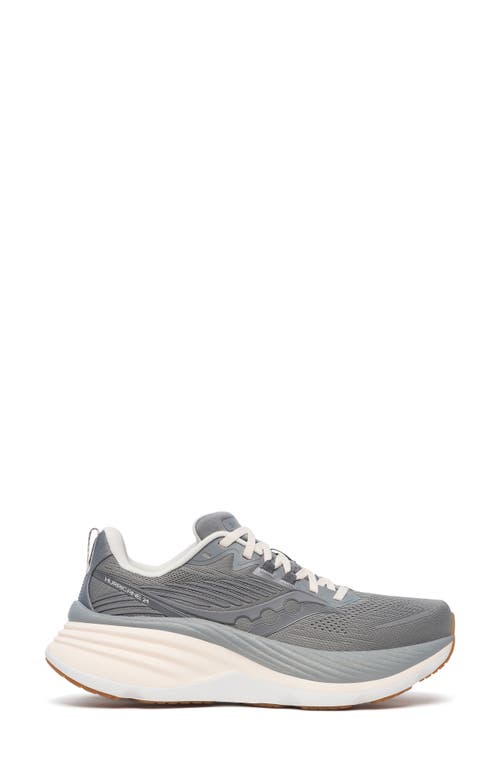 Saucony Hurricane 24 Running Shoe In Cinder/gum