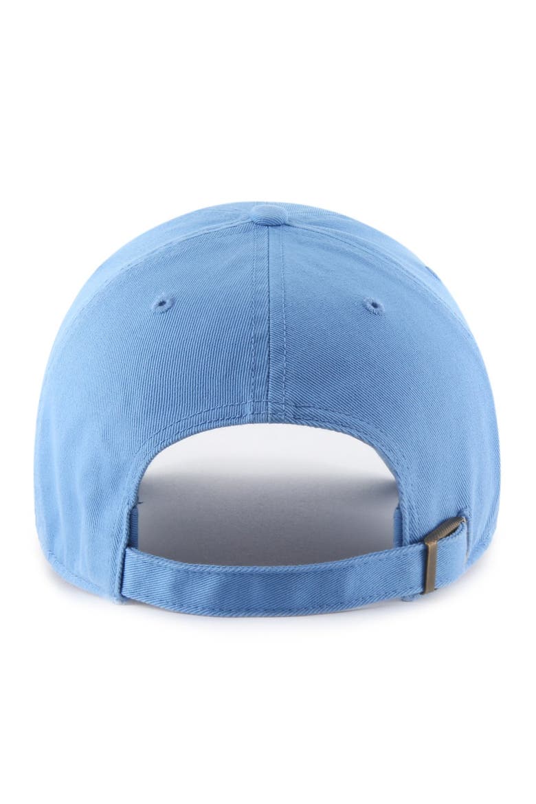 Men's '47  Light Blue New York Knicks Clean Up Adjustable Hat, Alternate, color, Light Blue