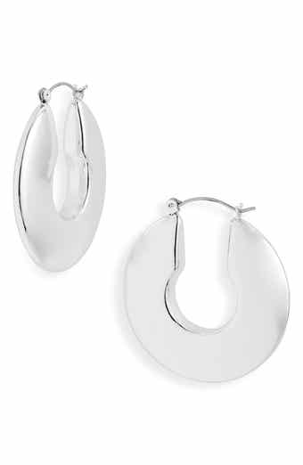 Bold Polished Hoop Earrings