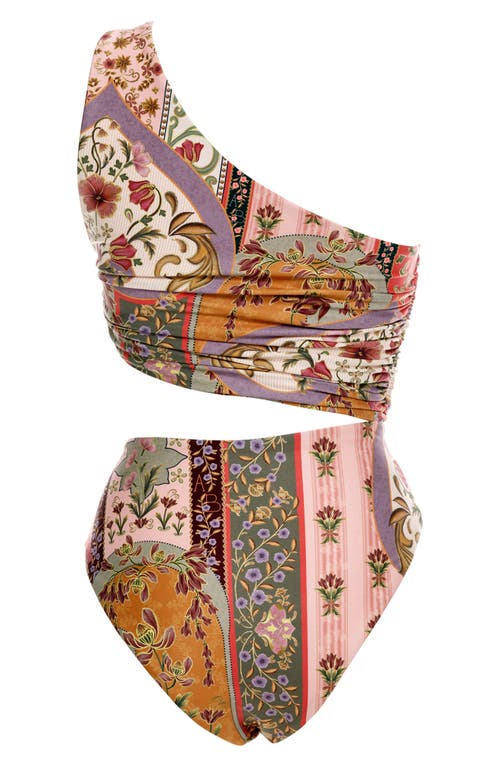 Agua Bendita Greisa Aura Cutout One-piece Swimsuit In Multi