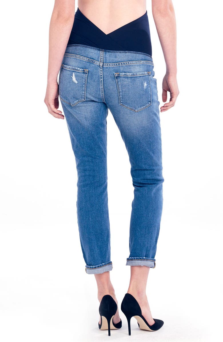 Ingrid & Isabel<sup>®</sup> 'Mia' Maternity Boyfriend Jeans, Alternate, color, 