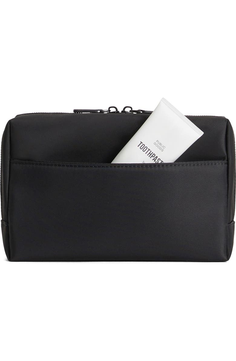 Monos Large Metro Toiletry Case, Alternate, color, Carbon Black