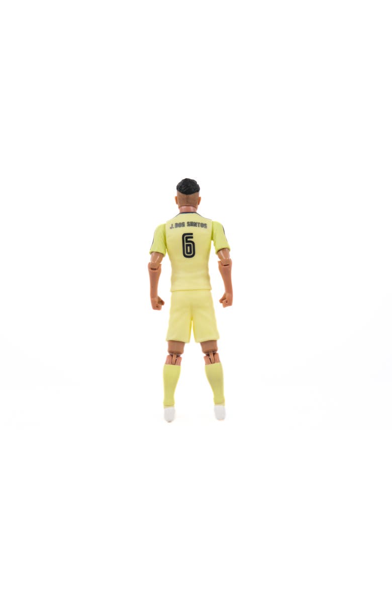 Banbo Toys SOCKERS Club América Jonathan Dos Santos 8" Collectible Soccer Action Figure, Alternate, color, Yellow