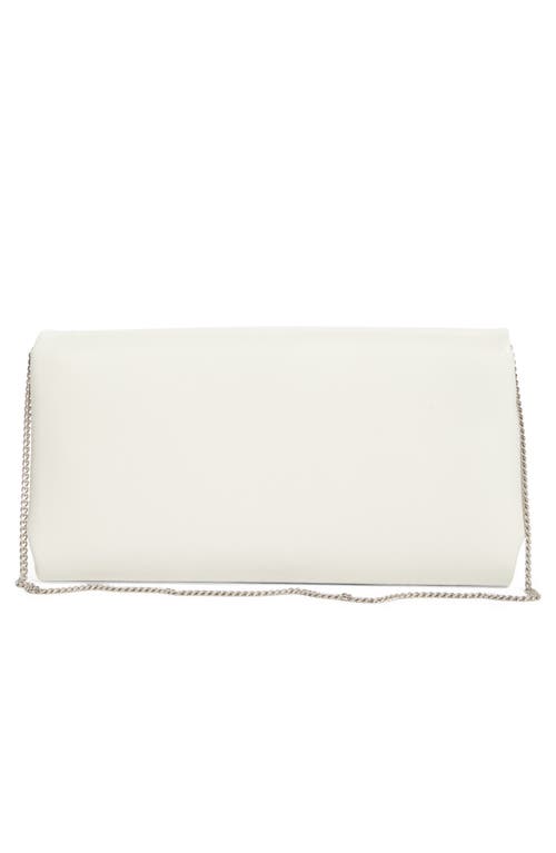 Jimmy Choo Kya Crystal-embellished Leather Clutch Bag