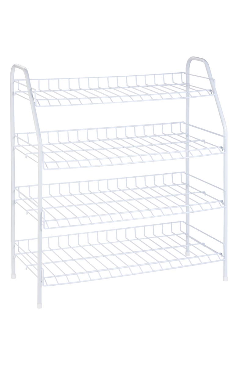 HONEY-CAN-DO White 4-Tier Storage Rack | Nordstromrack