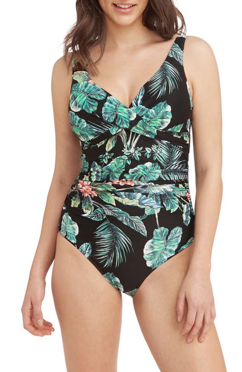 Cross Front Multifit One-Piece Swimsuit