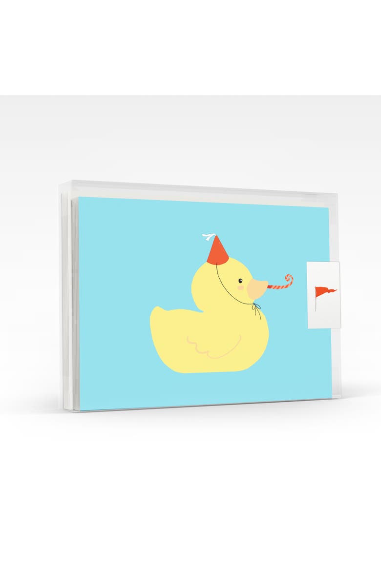 Birthday Rubber Ducky Party Greeting Card Pack Set, Main, color, Multi-Pack