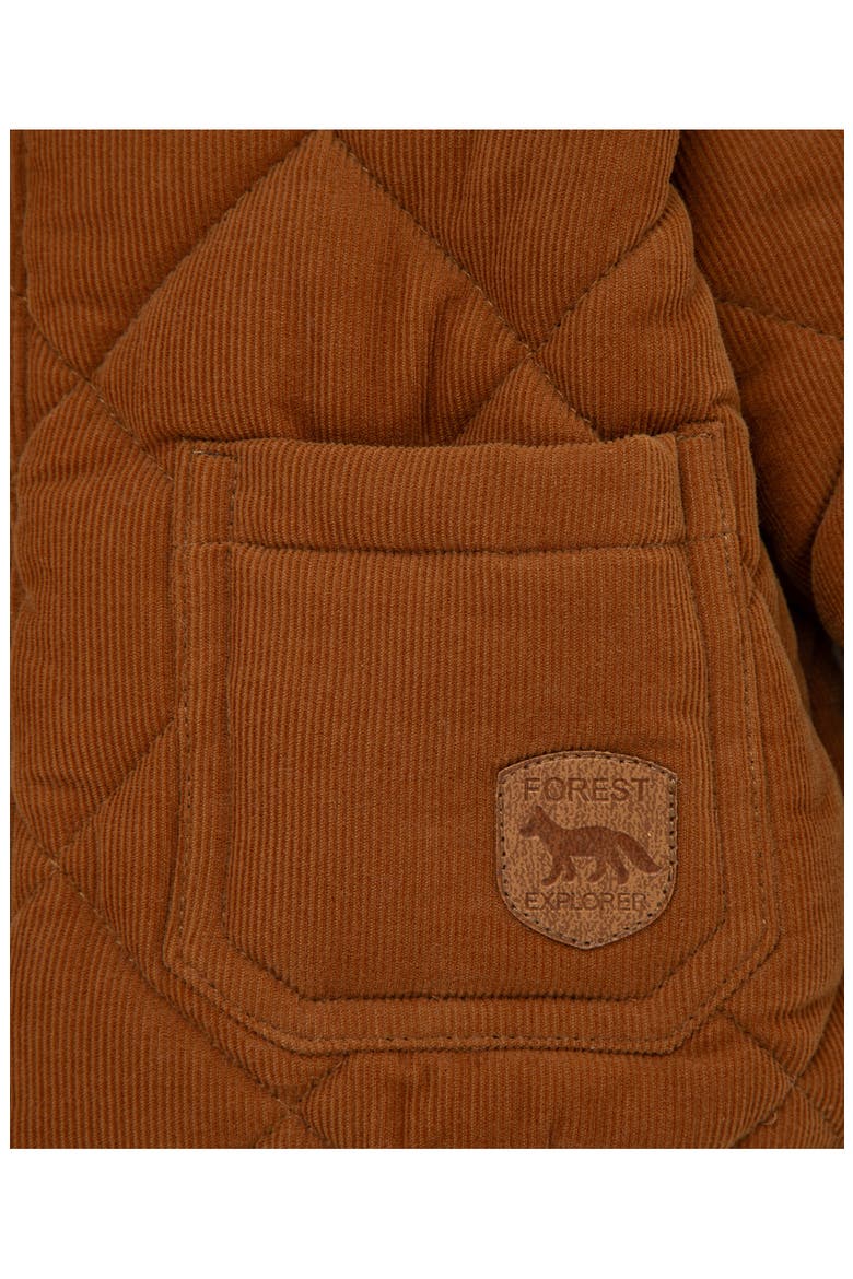 Corduroy 3-Piece Jacket Set, Alternate, color, TAN
