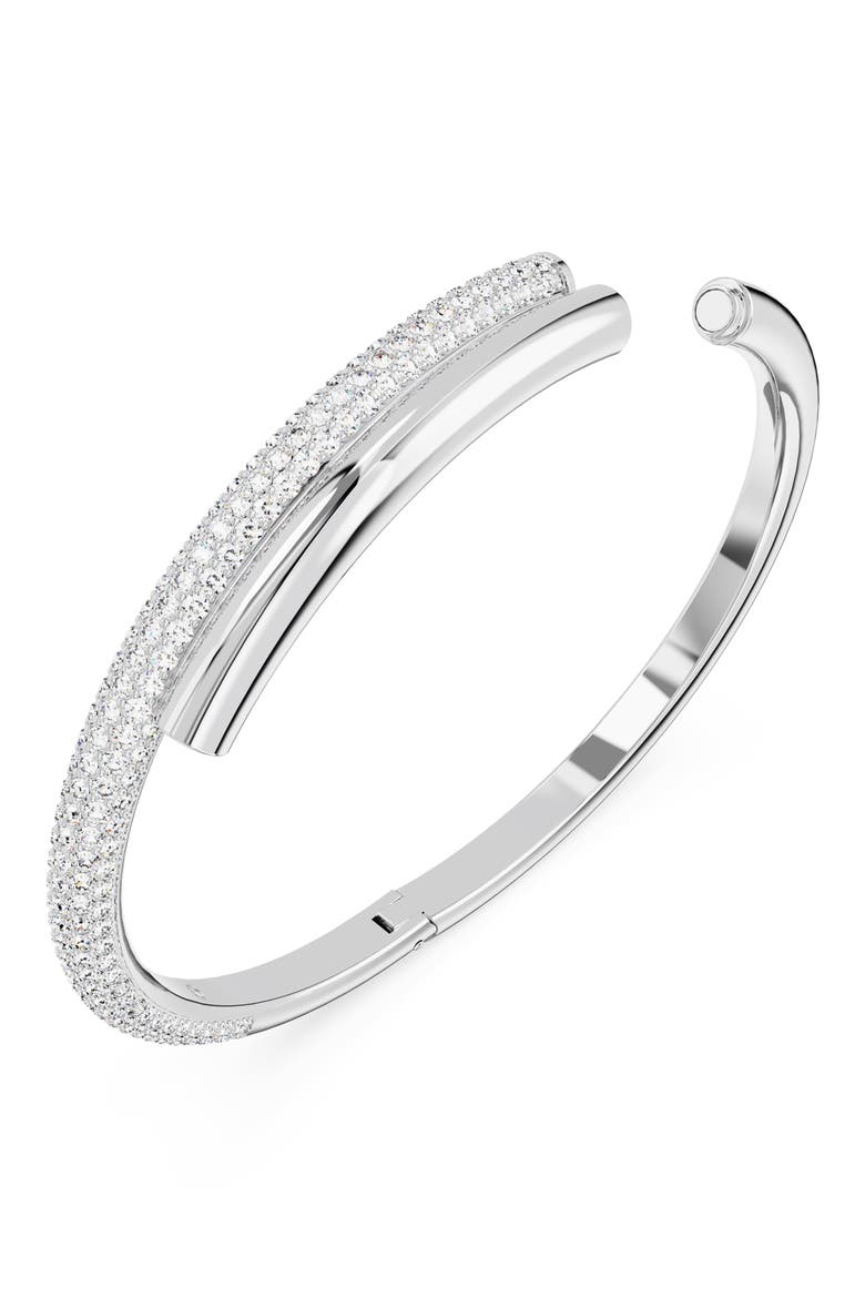 Dextera Bangle, Alternate, color, SILVER