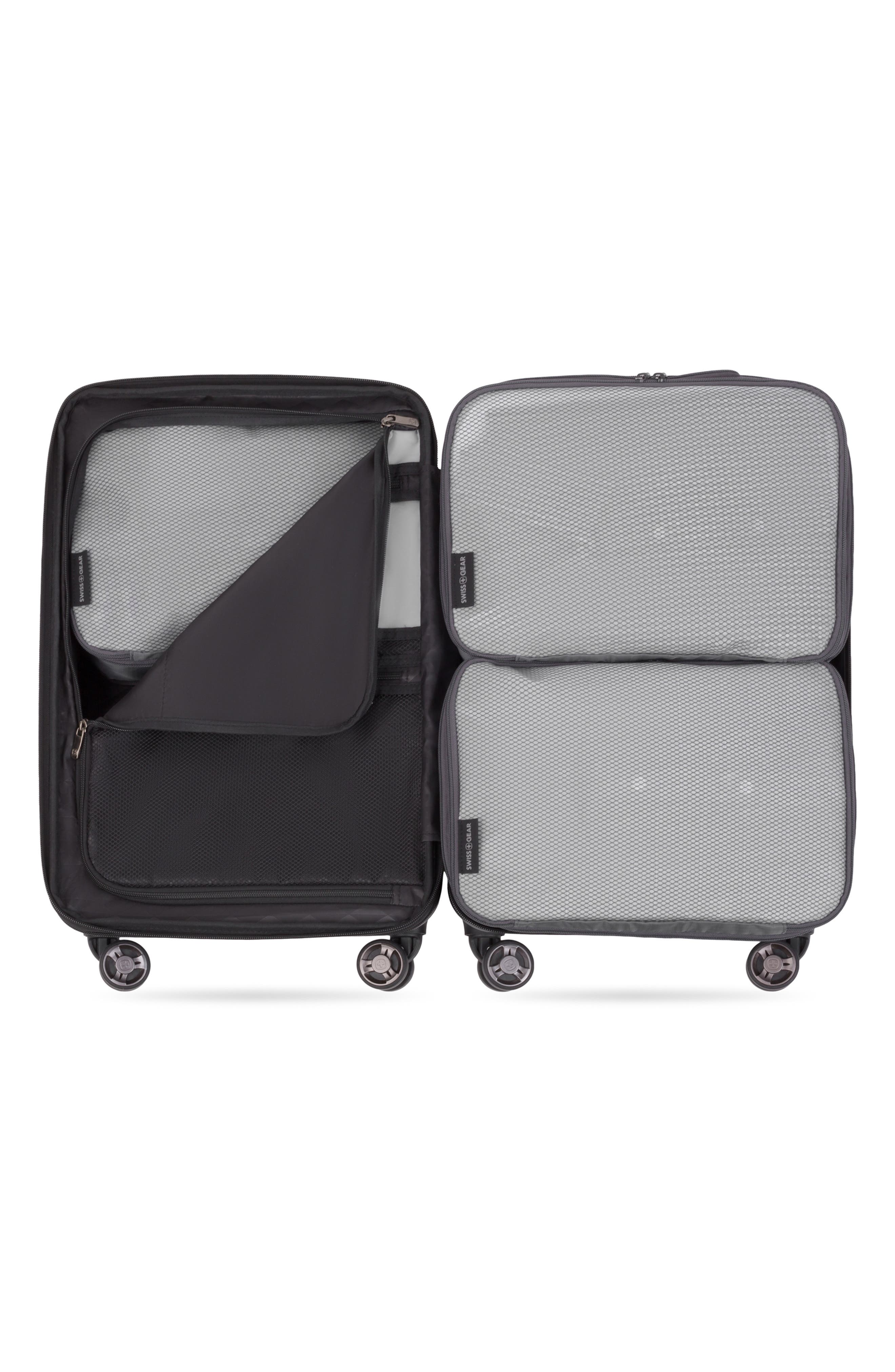 SWISSGEAR Set of 3 Packing Cubes, Alternate, color, Grey