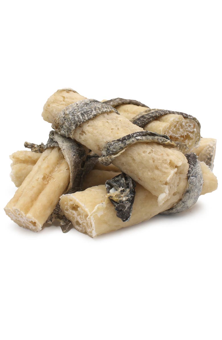 ICELANDIC+ Beef Collagen Dental Chew Stick Wrapped with Fish 4" Dog Treat, Alternate, color, Multicolored