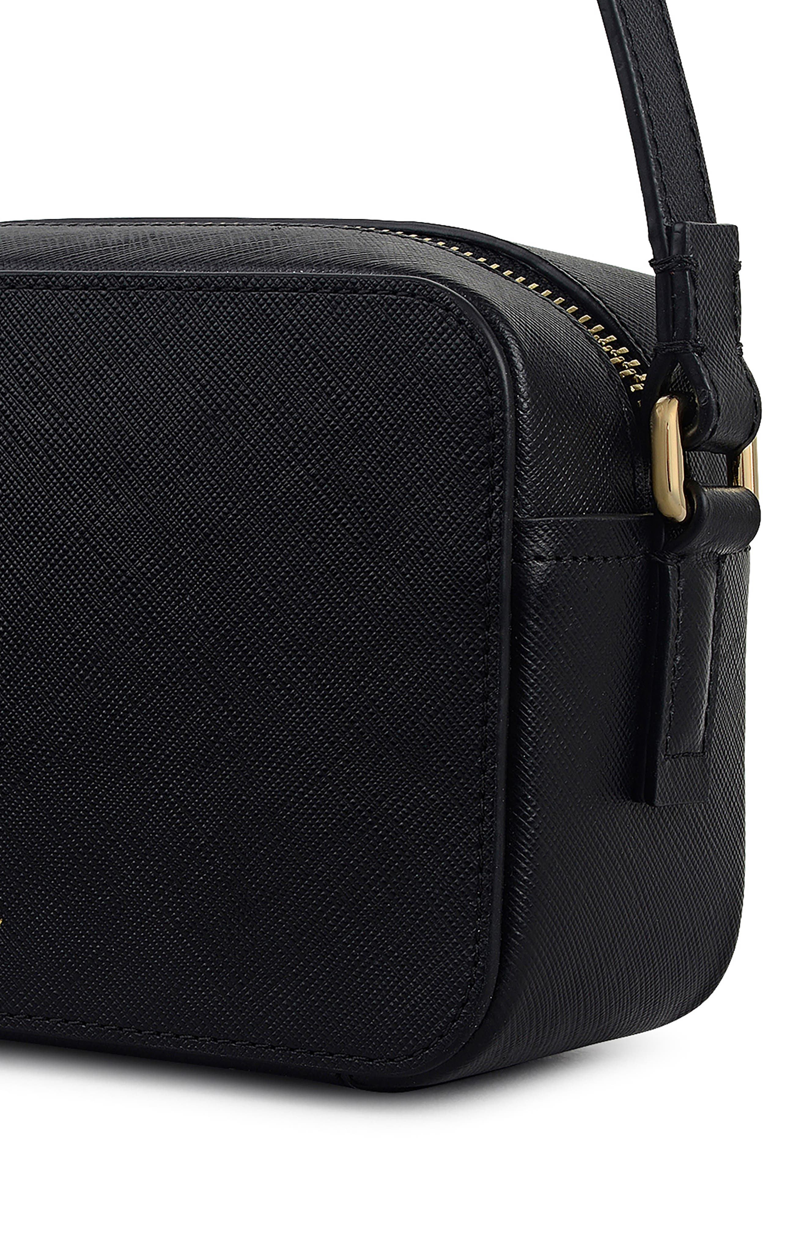 Radley Beech Row Mini Crossbody Bag, Alternate, color, Black