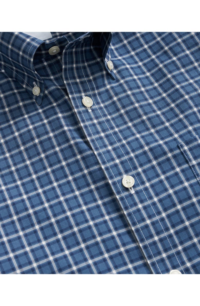 Brooks Brothers Check Stretch Twill Button-Down Shirt, Alternate, color, 