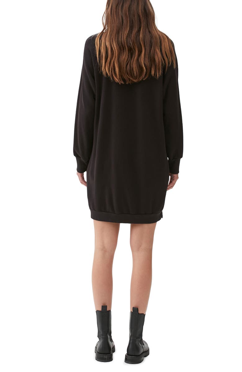 Michael Stars Lolly Balloon Sleeve Sweatshirt Dress, Alternate, color,