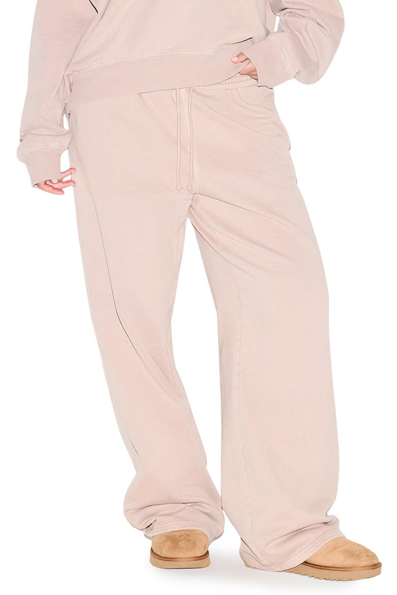 Fleece Sweatpants, Alternate, color, LIGHT FAWN