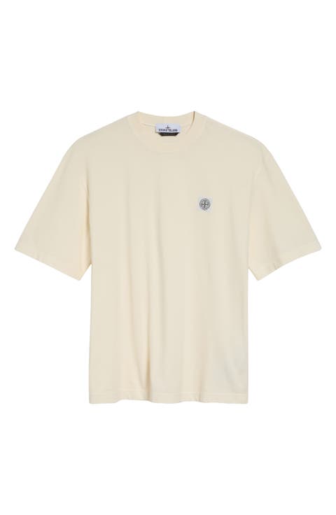 Logo Patch Cotton T-Shirt