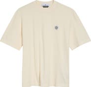 Stone Island Logo Patch Cotton T-Shirt