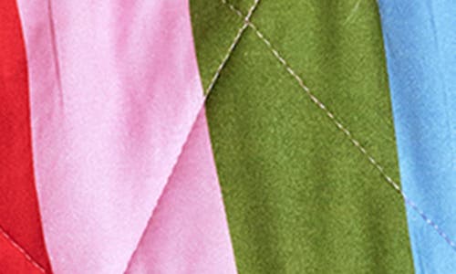 Boden Fitzrovia Stripe Quilted Jacket In Multi