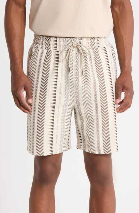 Printed Drawstring Shorts