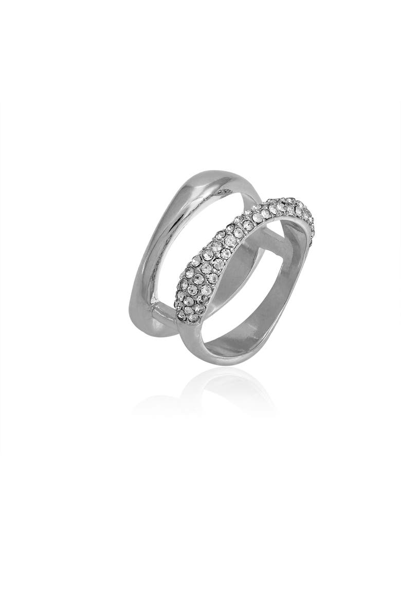 Sculpted Silver- Statement Ring, Main, color, Silver
