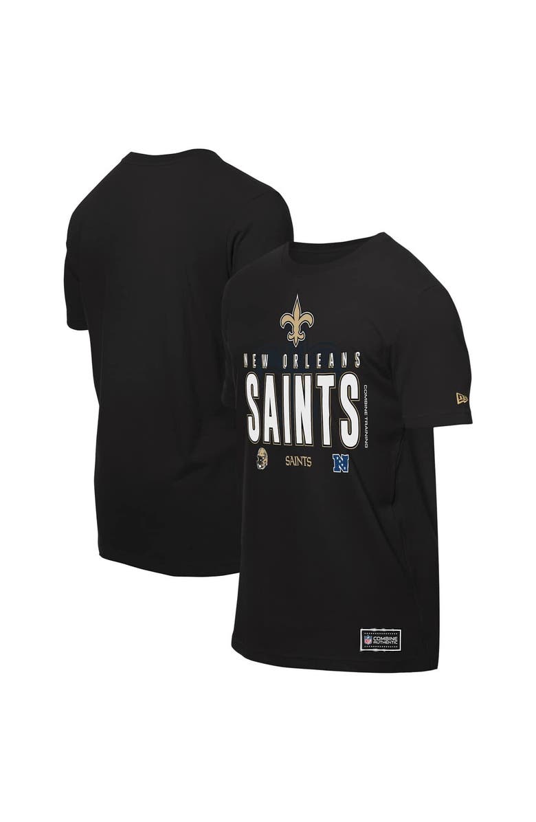 New Era Men's New Era  Black New Orleans Saints 2025 NFL Training Camp T-Shirt, Main, color, Black