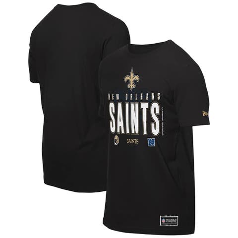 Men's New Era  Black New Orleans Saints 2025 NFL Training Camp T-Shirt