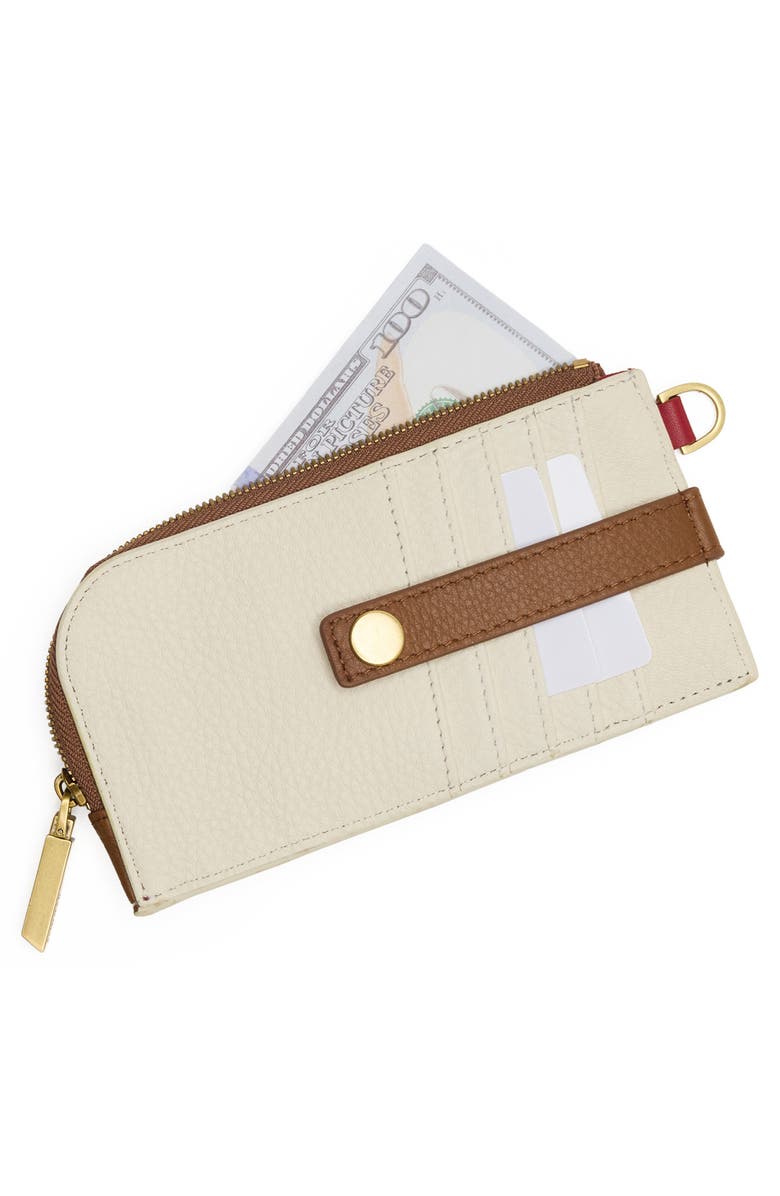 HAMMITT 210 East Leather Wallet, Alternate, color, West End/ Antique Gold