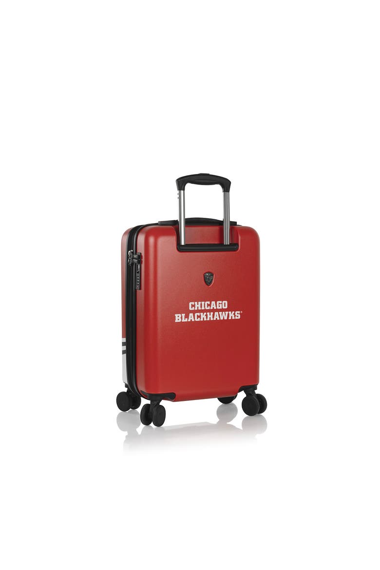 NHL 21 Inch Luggage - Chicago Blackhawks, Alternate, color, Red
