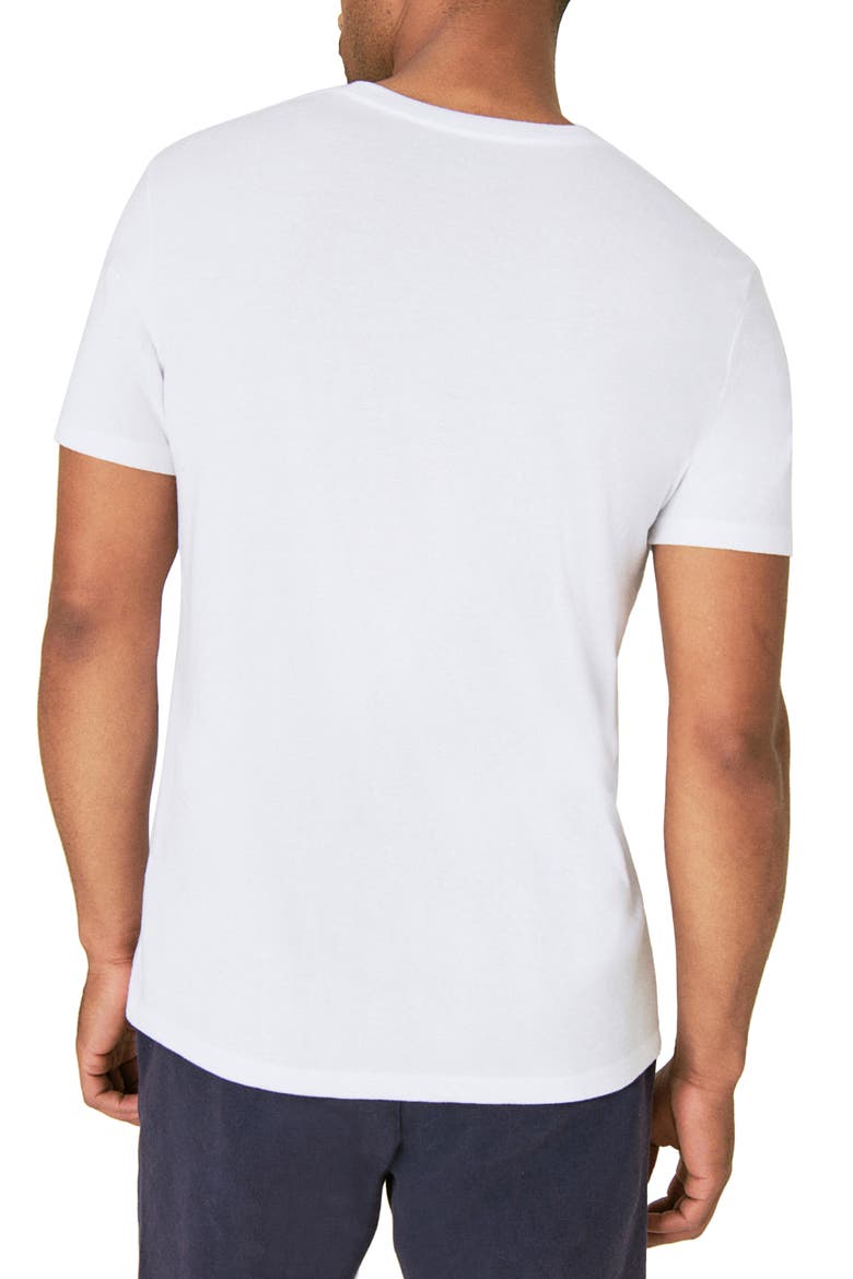 Venice Burnout Crewneck T-Shirt, Alternate, color, BRIGHT WHITE