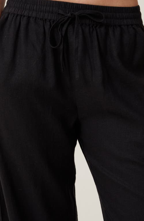 Cotton On Haven Wide Leg Pant In Black