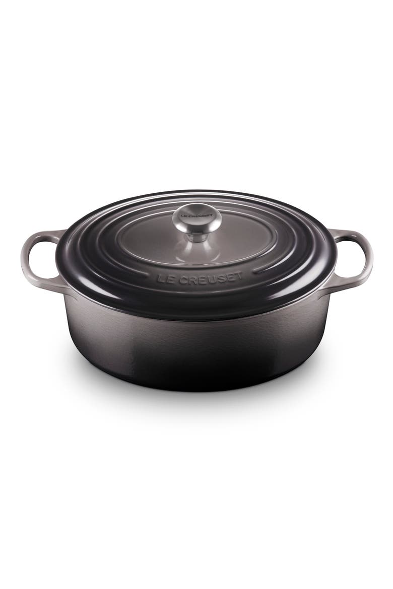 Signature 9-Piece Enameled Cast Iron Set, Alternate, color, OYSTER