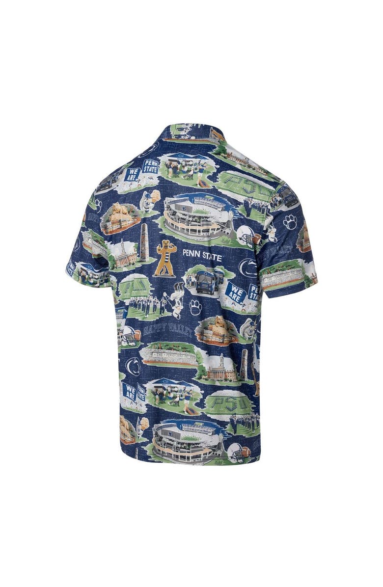Reyn Spooner Men's Reyn Spooner Navy Penn State Nittany Lions Scenic Polo, Alternate, color, Navy