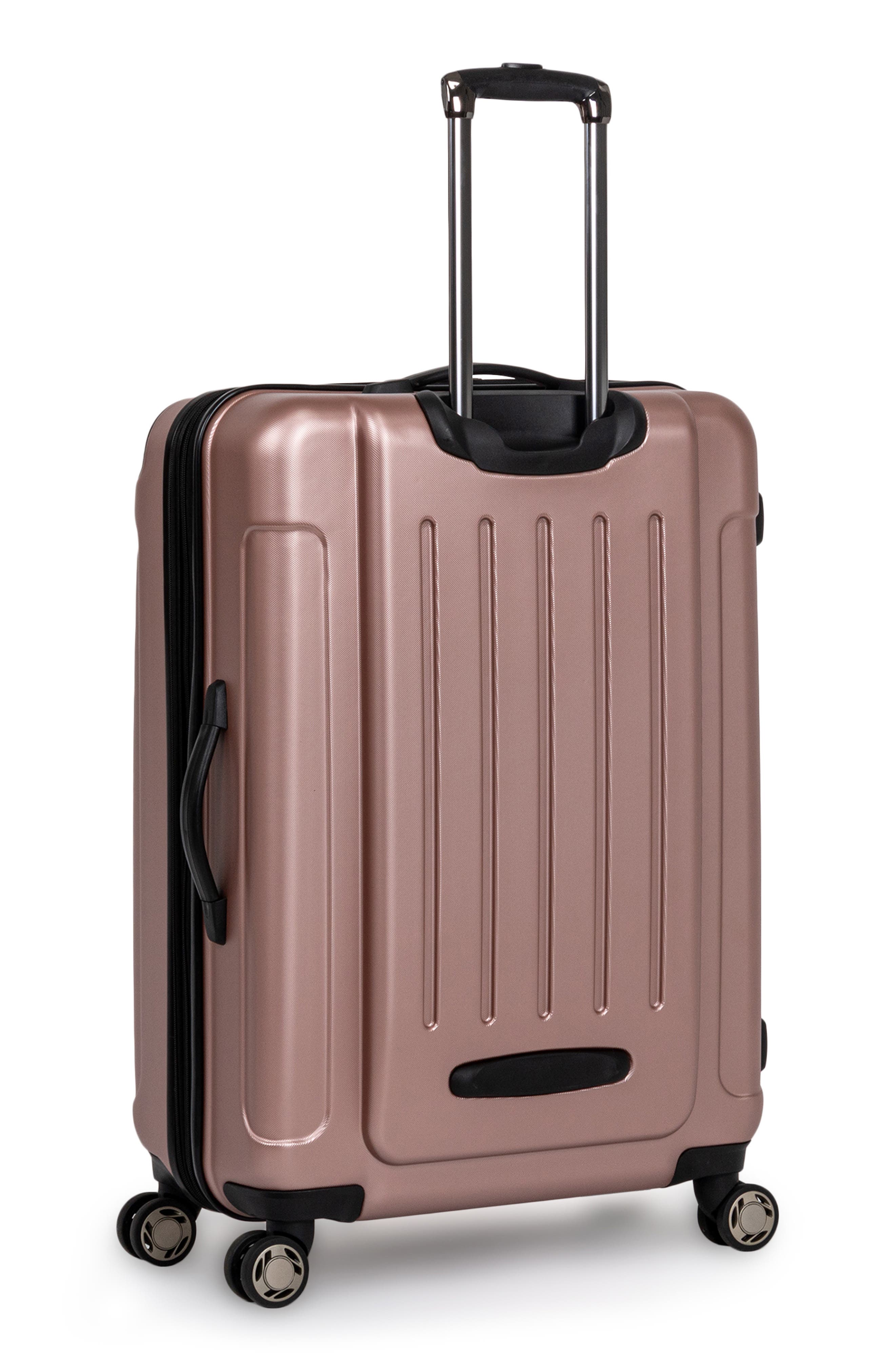 Kenneth Cole Renegade 28" Lightweight Hardside Expandable Spinner Luggage, Alternate, color, Rose Gold
