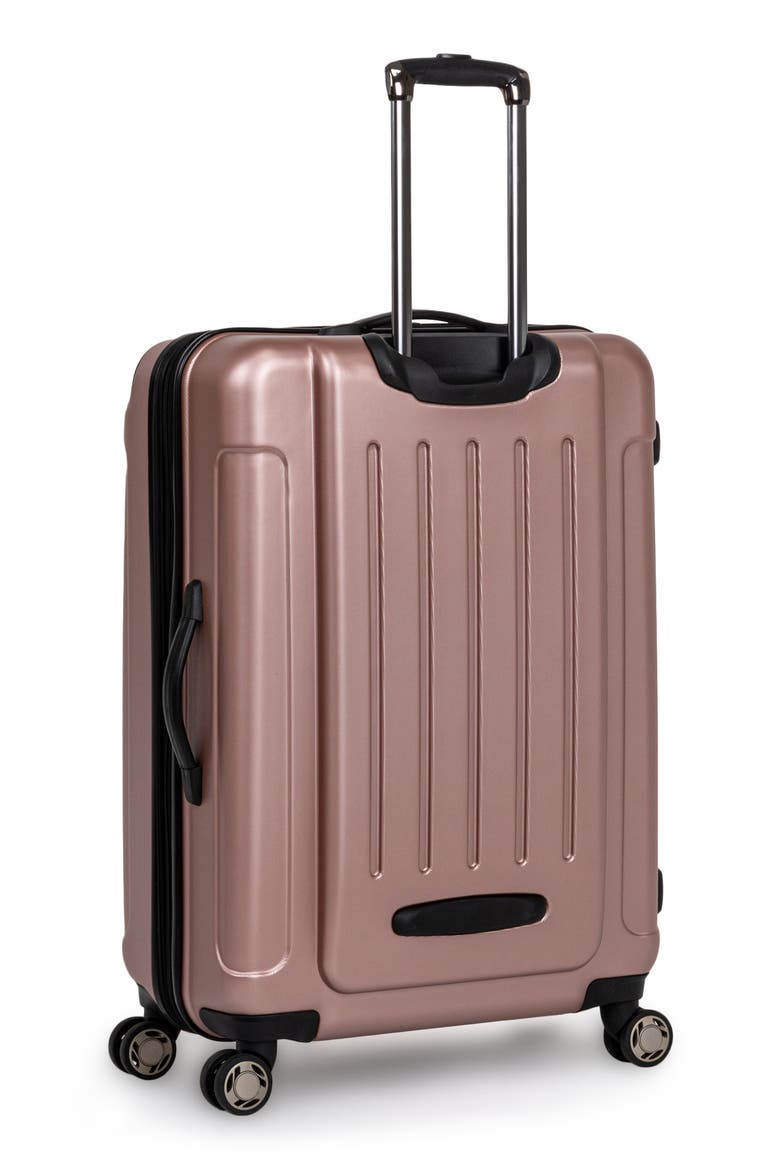 Renegade Lightweight Hardside Expandable Spinner Luggage, Alternate, color, ROSE GOLD