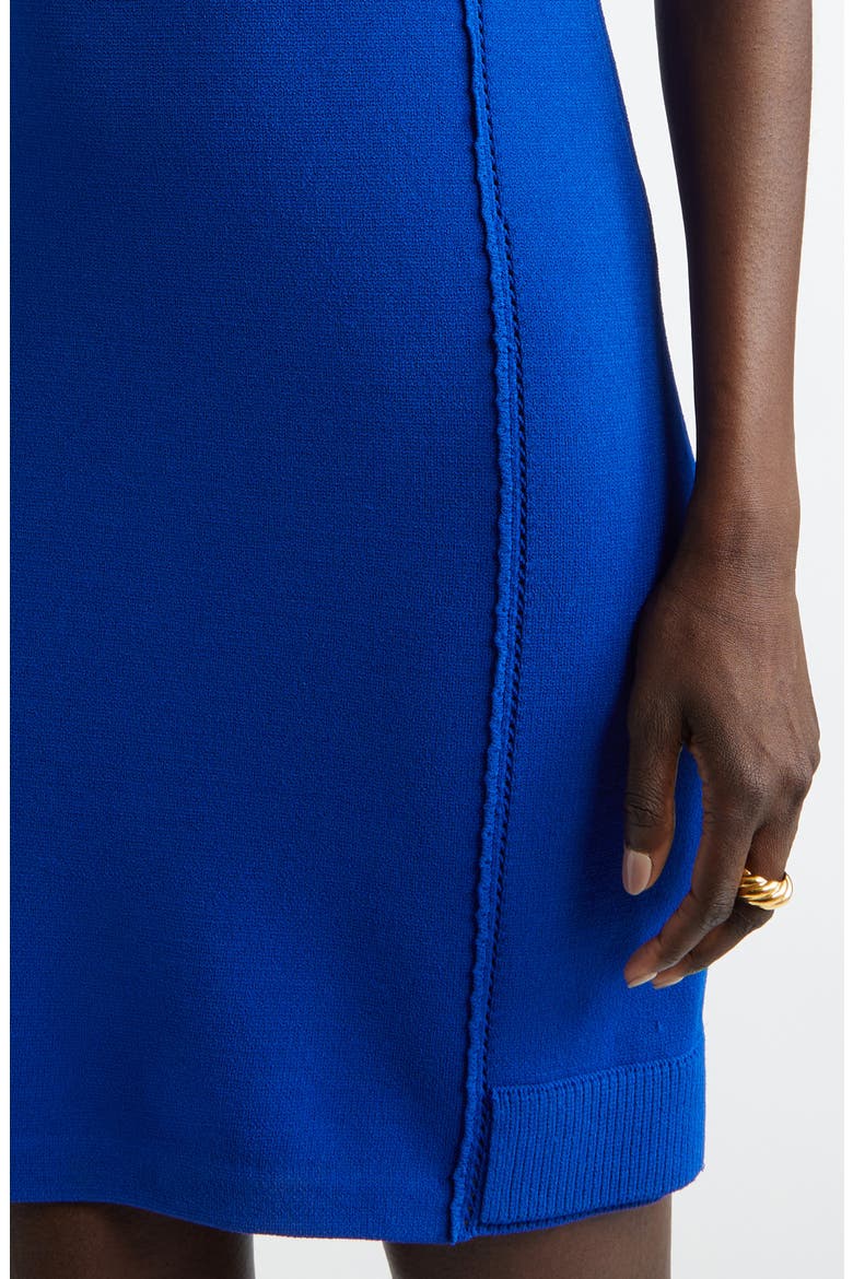 Mixed Stitch Tank Sweater Dress, Alternate, color, SAPPHIRE
