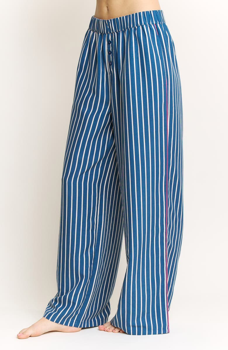 Honeydew Brunch Date Pants, Alternate, color, Pacific Stripe