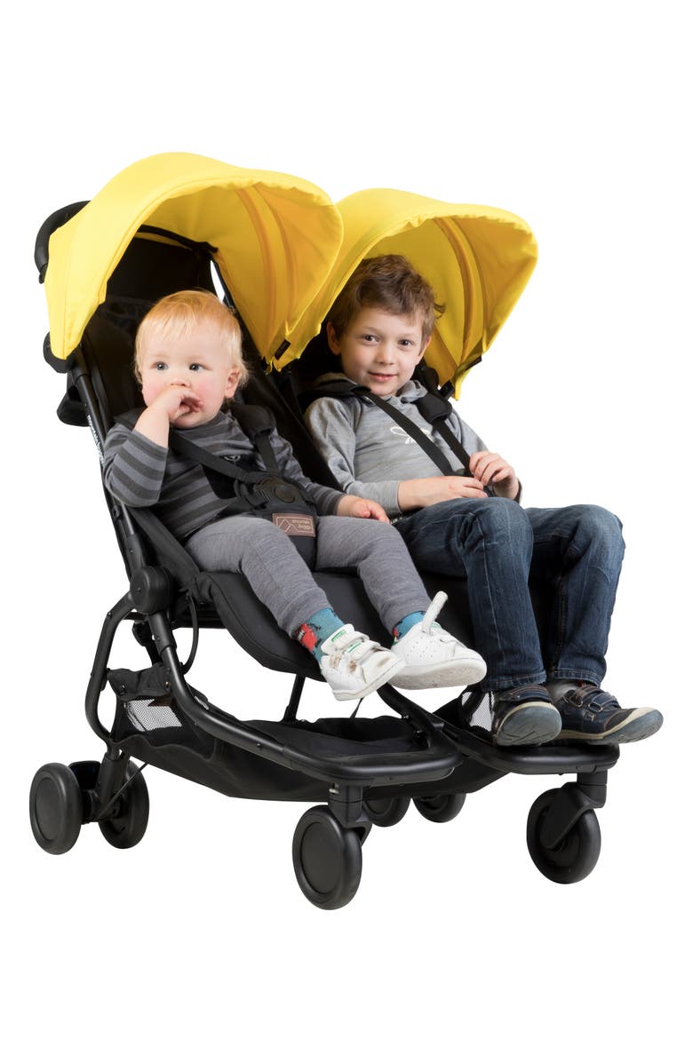 mountain buggy Nano Duo Double Stroller, Alternate, color, 