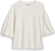MAMA Puff Print Sweatshirt with children's name on Sleeve