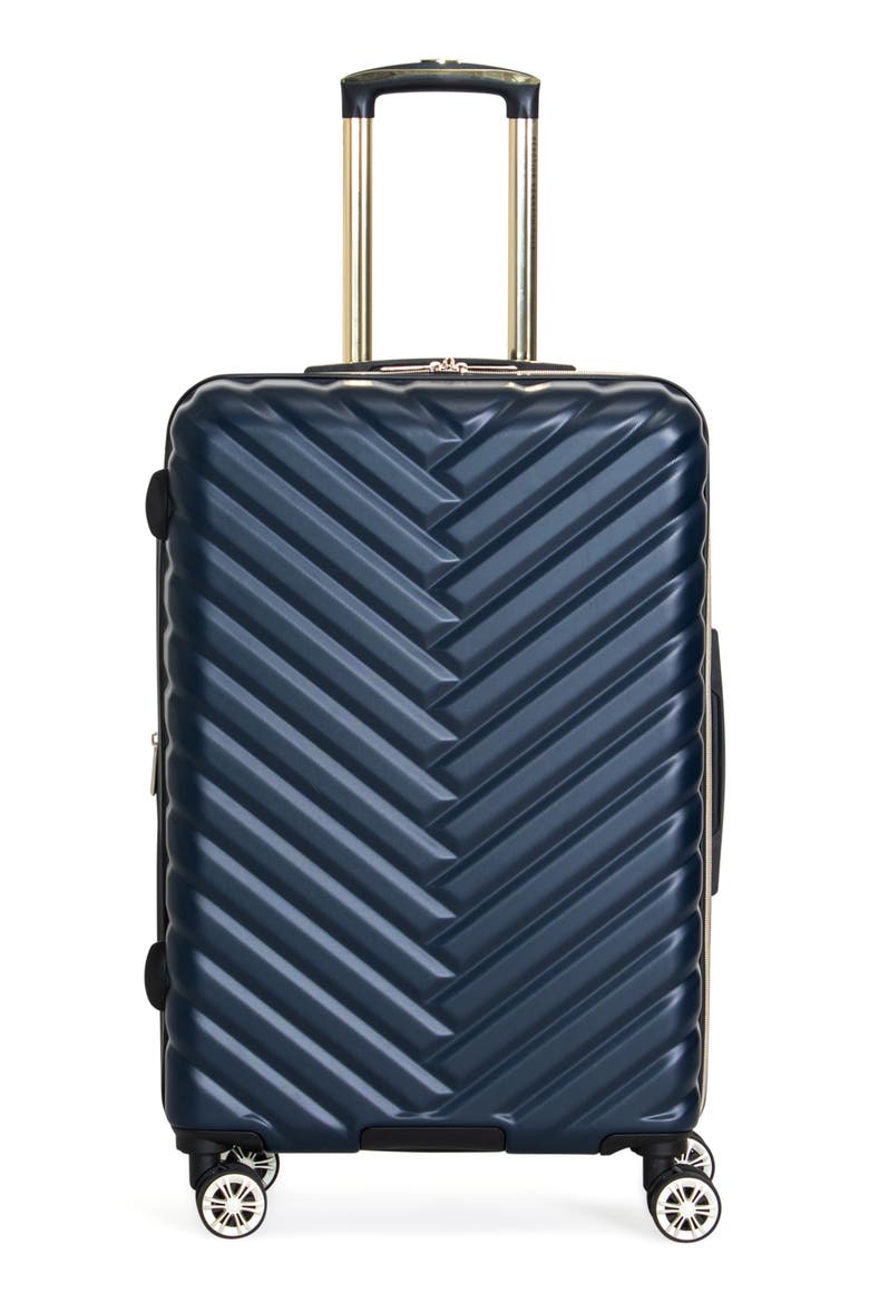 Madison Square Hardshell Spinner Case, Main, color, NAVY