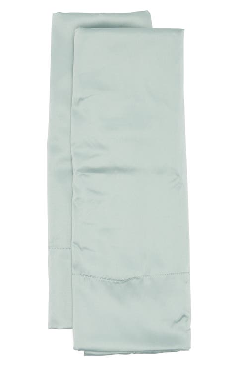 Set of 2 Lumina Lou Satin Shams