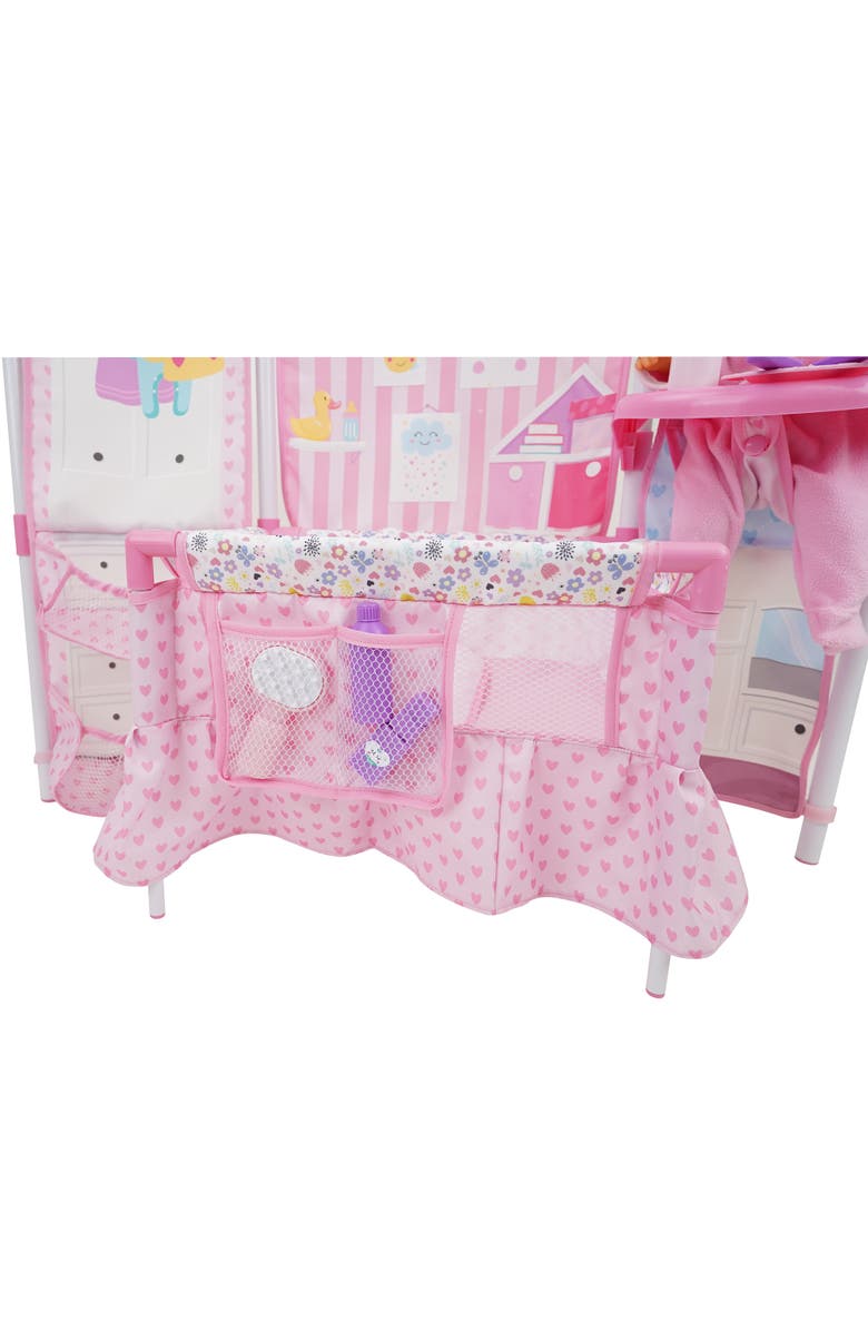 509 Doll Furniture Set W/ 14" Baby Doll, Alternate, color, Multicolored