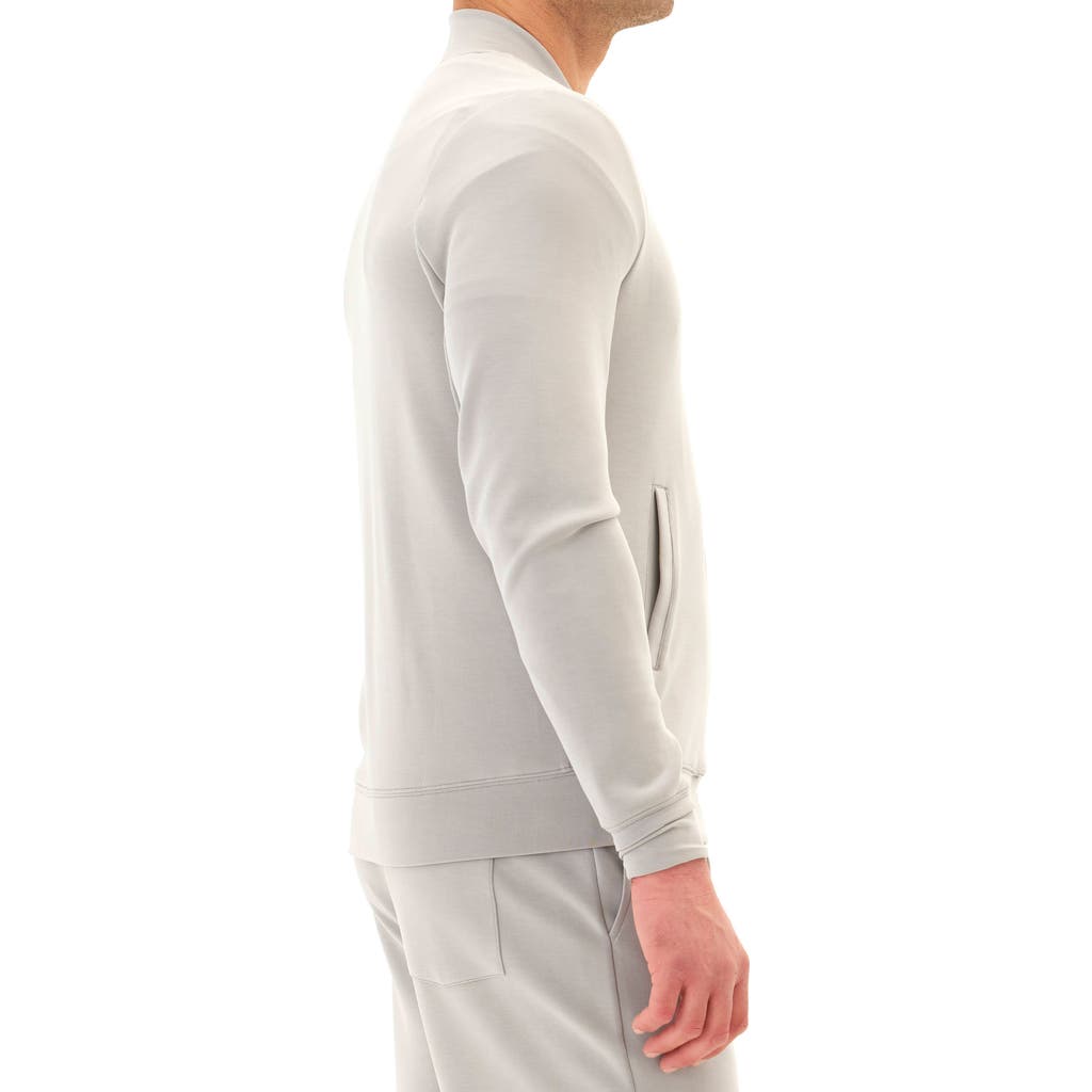 Threads 4 Thought Bartow Peached Fleece Zip Jacket In Anchor