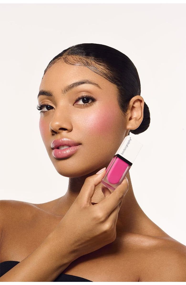 Bodyography Color Cassette Liquid Blush + Lip - Soul, Alternate, color, Bright Fuchsia