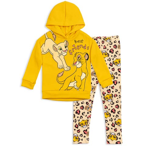 Lion King Fleece 2-Piece Hoodie and Leggings Set